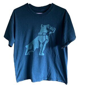 Mack Truck Black Cotton Tee Shirt - Casual Dog - Size L